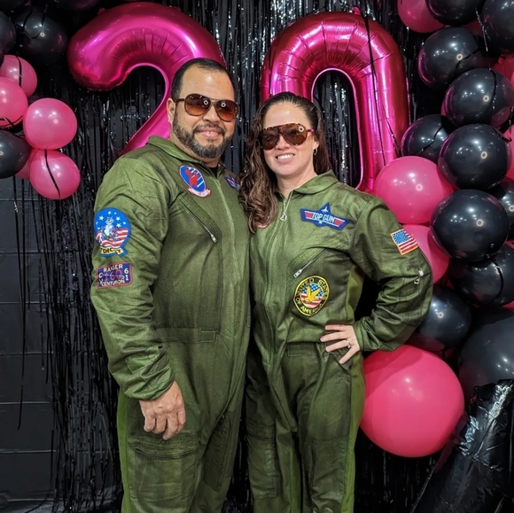 Top Gun Aviator pajama costume - Picture 3 of 4